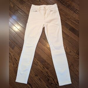 Mother Jeans The HW Looker White